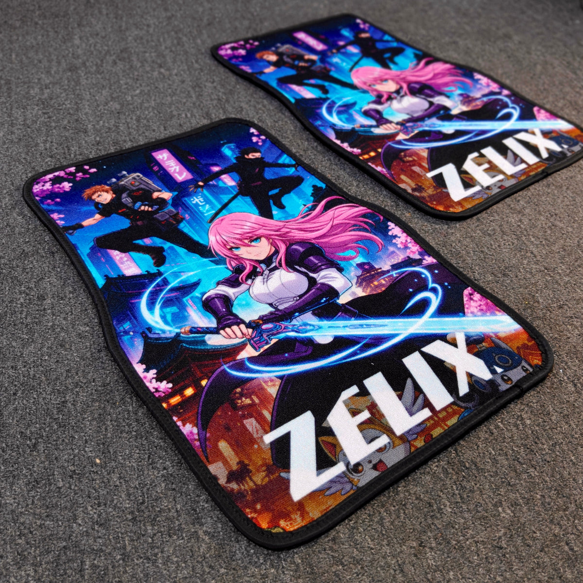 5D Car Floor Mats — Maruti Brezza 2022–2024